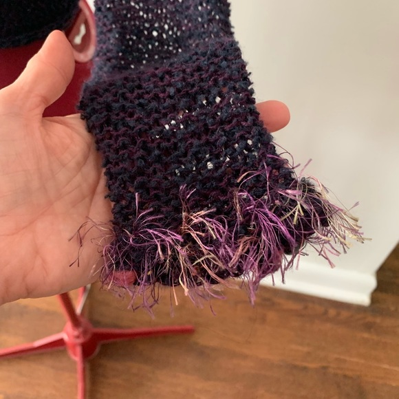 HANDMADE KNIT CARDIGAN SWEATER - Picture 6 of 8